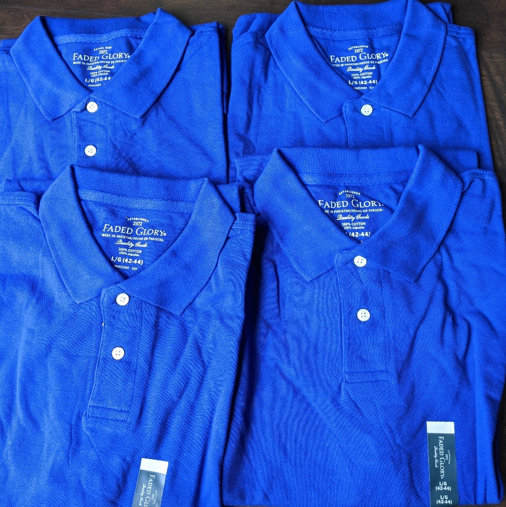 Bundle of 4 polos